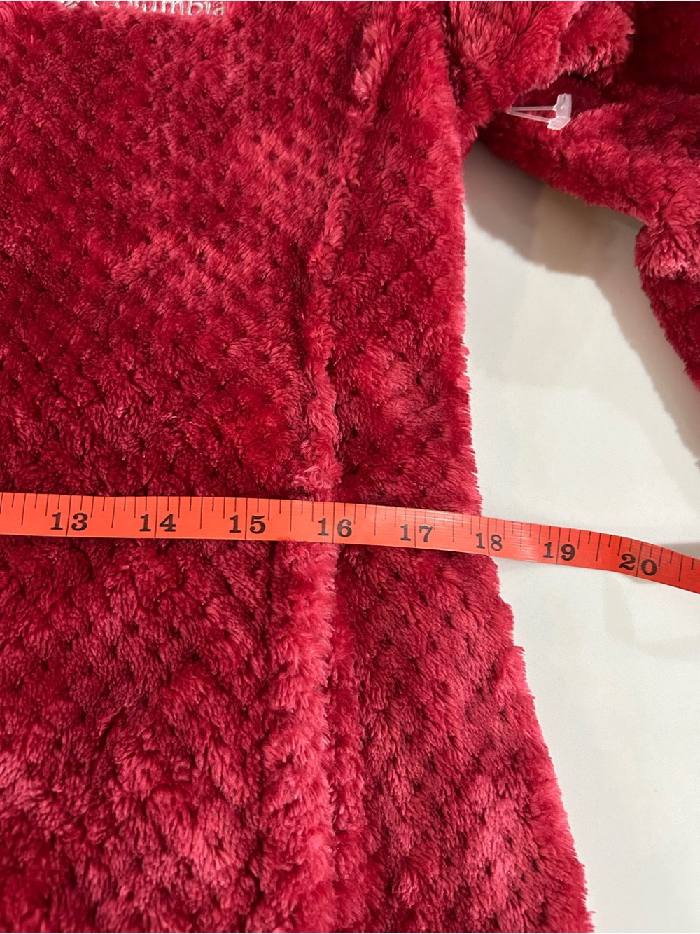 Columbia Raspberry Plush Half-Zip Teddy Jacket - Picture 7 of 9